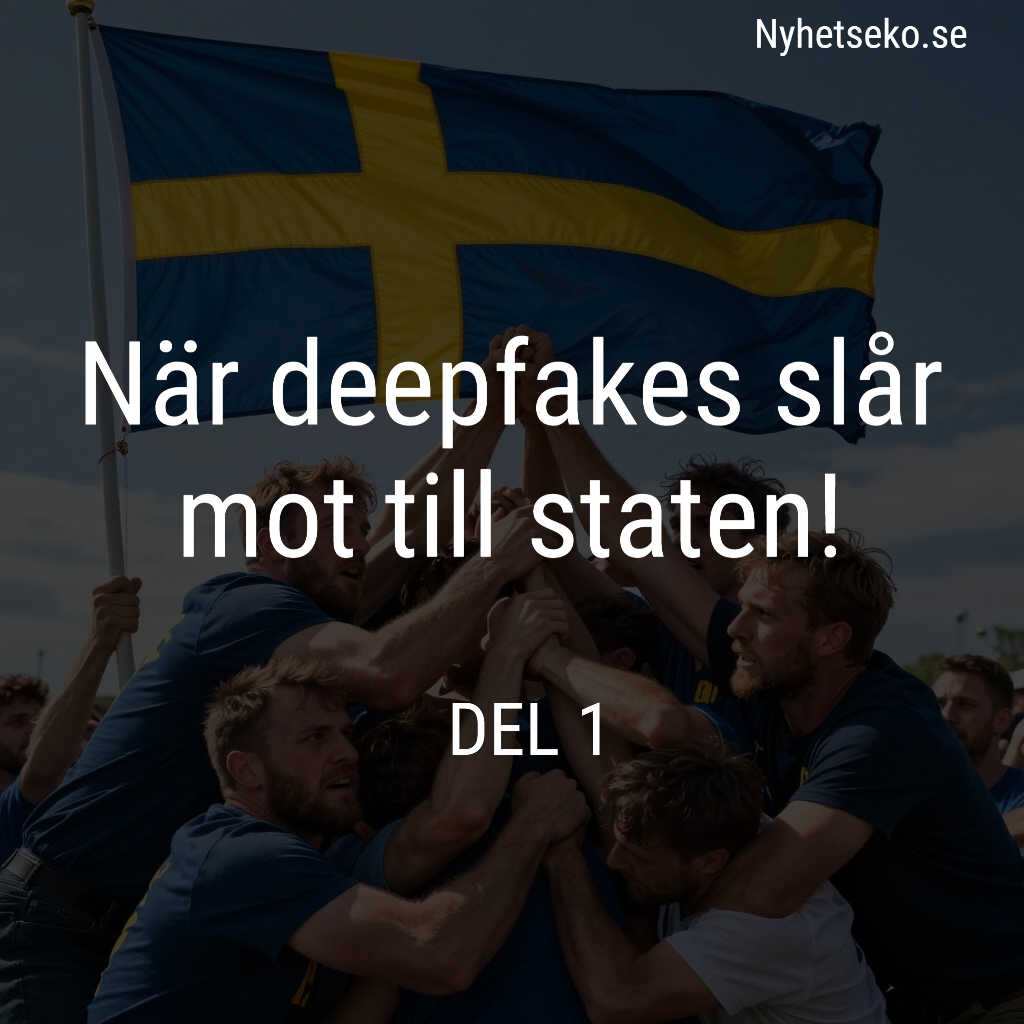 När deepfakes slår mot staten! DEL 1